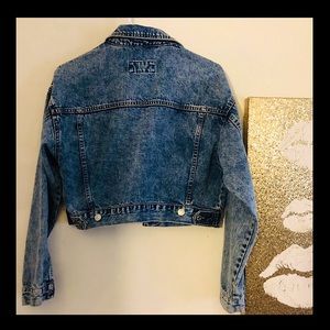 F21 Distressed Jean Jacket